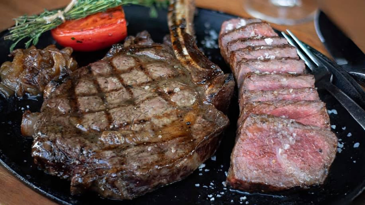 Bone-in Ribeye Steak at Oak Steakhouse