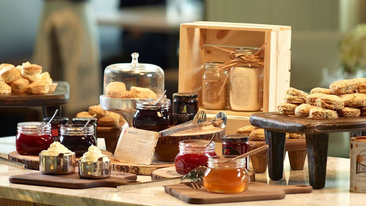 Biscuit Bar Jellies and Jams at Kitchen Notes