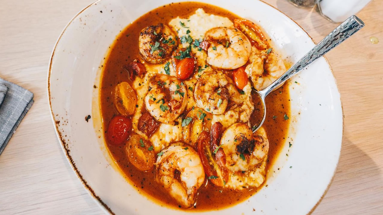 Shrimp and Grits at Kitchen Notes