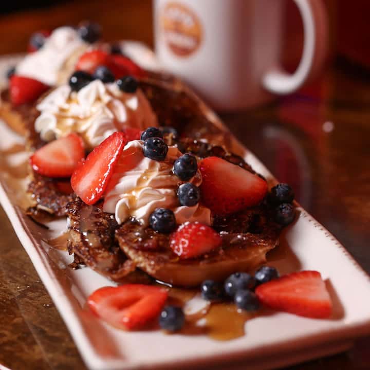 "Let's Do The Twist" Crème Brûlée French Toast