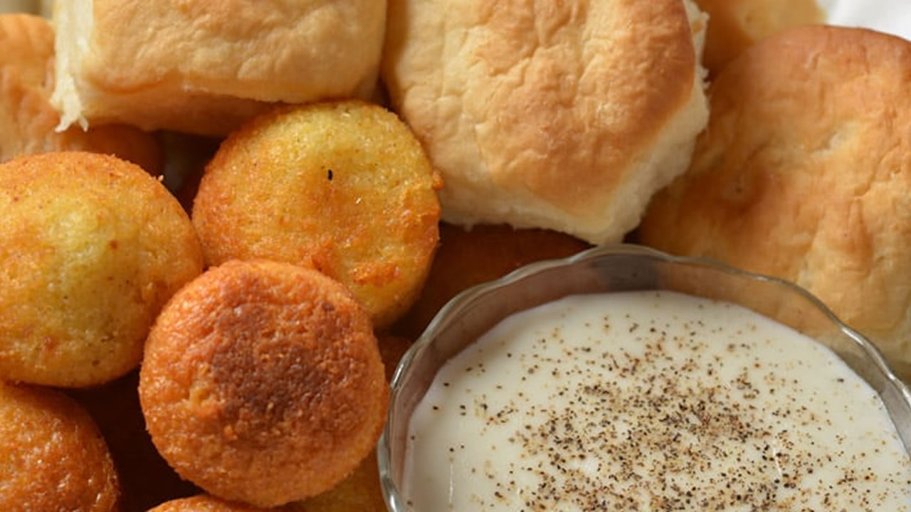 Monell's Biscuits and Gravy Breakfast