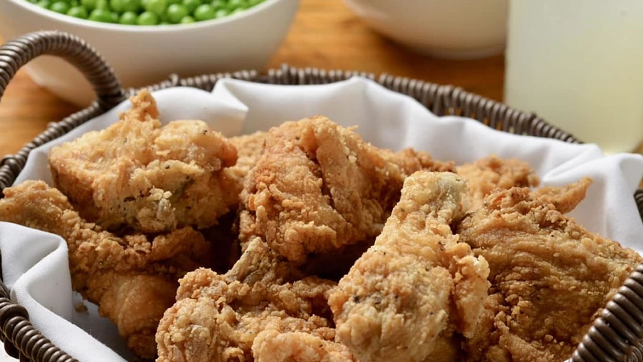 Skillet Fried Chicken at Monell's Restaurant in Nashville