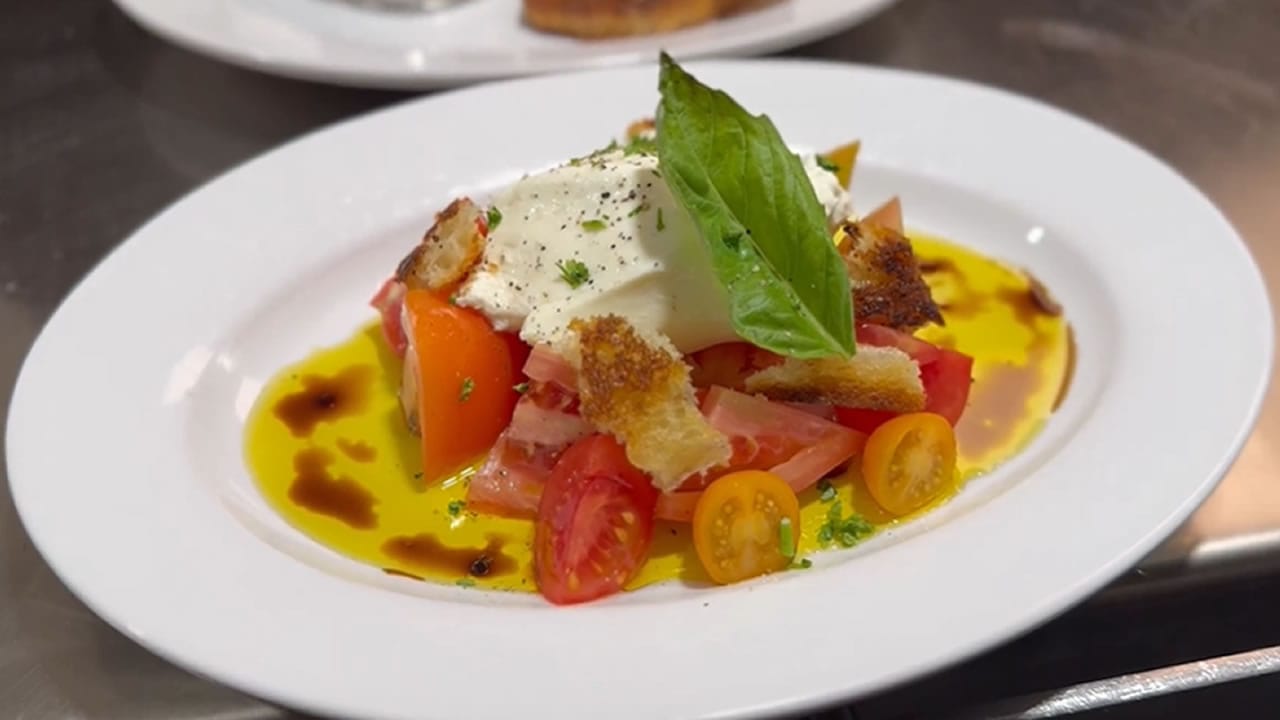 Summer Tomato Salad at The River House